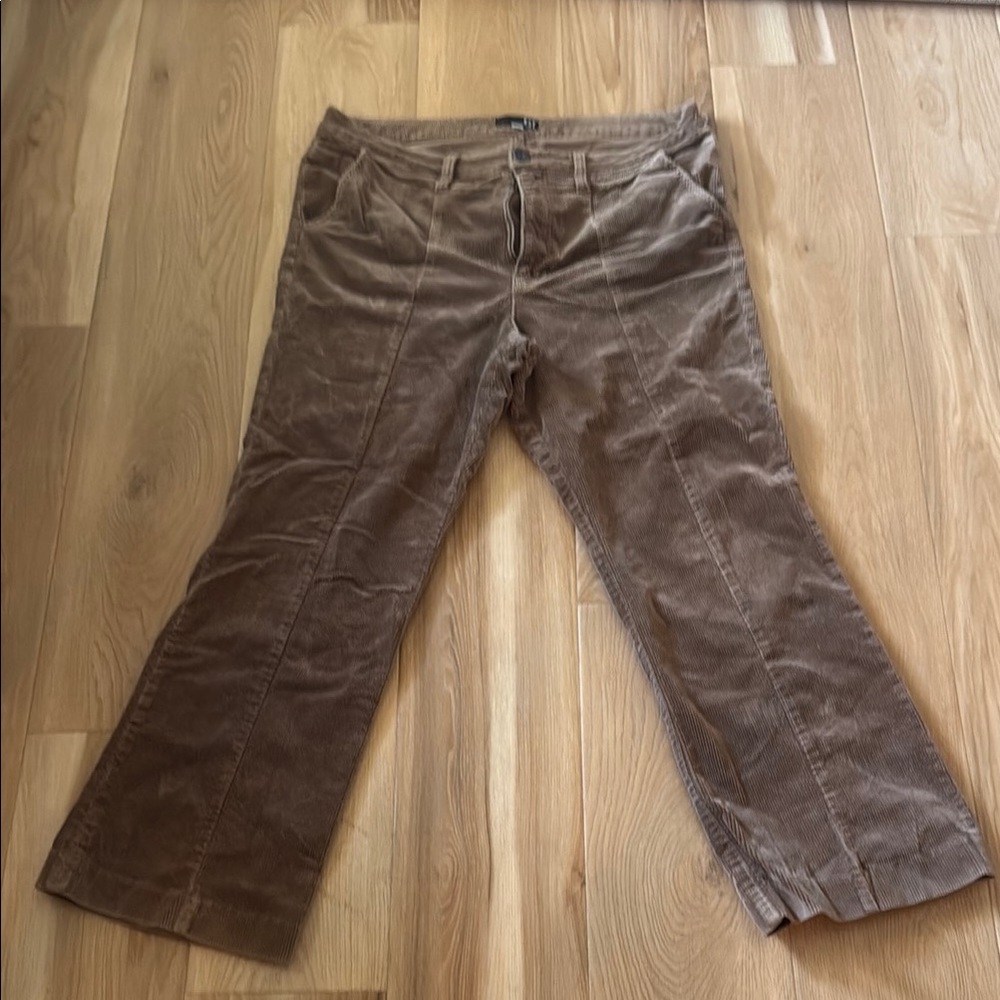 Kut from the Kloth Tan Corduroy Trousers